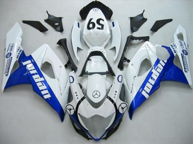 2005-2006 Blau Jordan GSXR 1000 Verkleidung
