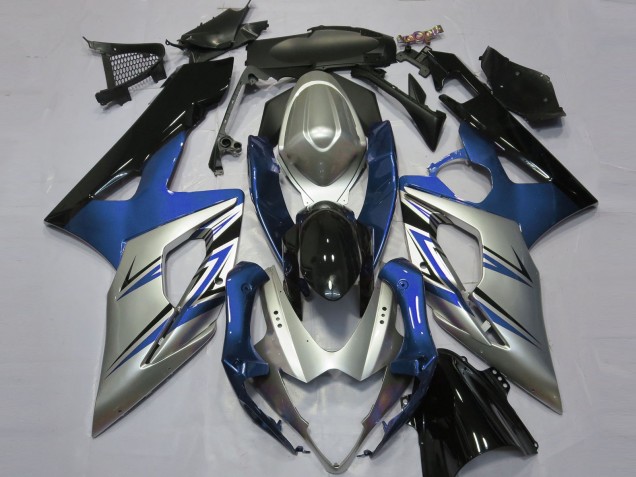 2005-2006 Blausilber & Schwarz GSXR 1000 Verkleidung 2005-2006 Blausilber & Schwarz GSXR 1000 Verkleidung