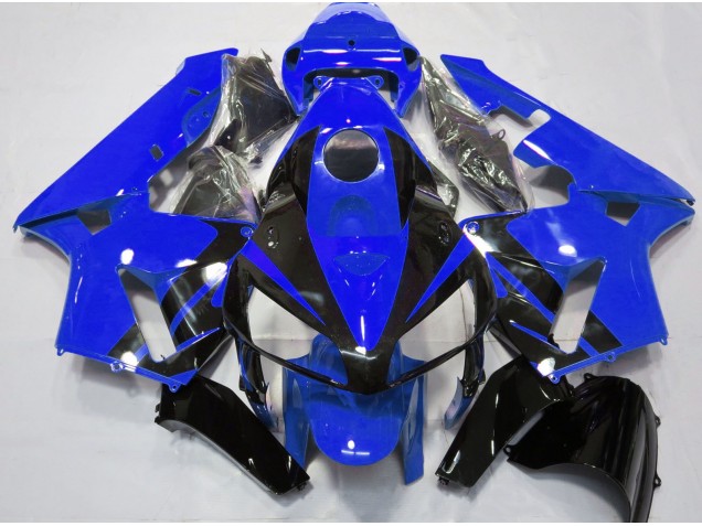 2005-2006 Design In Glänzendem Blau & Schwarz CBR600RR Verkleidung 2005-2006 Design In Glänzendem Blau & Schwarz CBR600RR Verkleidung