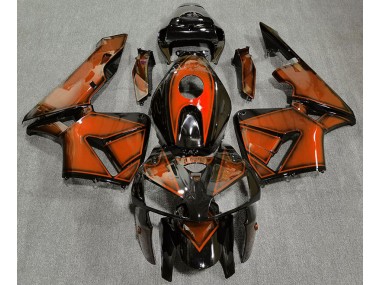 2005-2006 Dunkelorange CBR600RR Verkleidung
