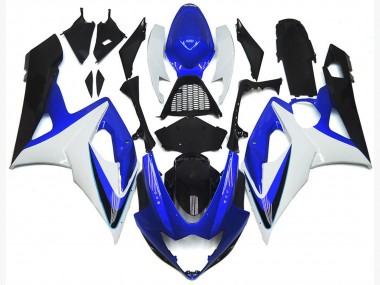 2005-2006 Glänzend Blau & Weiß GSXR 1000 Verkleidung