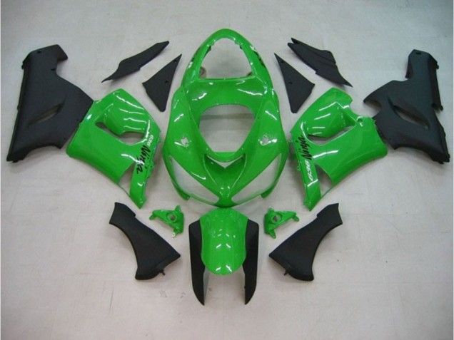 2005-2006 Glänzend Grün Matt ZX6R Verkleidung 2005-2006 Glänzend Grün Matt ZX6R Verkleidung