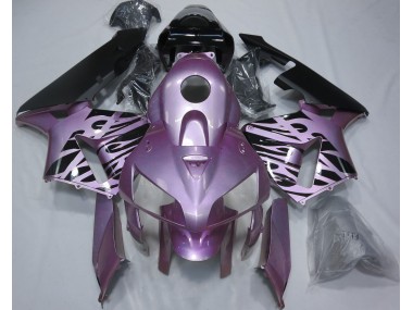 2005-2006 Rosaviolett Flamme CBR600RR Verkleidung