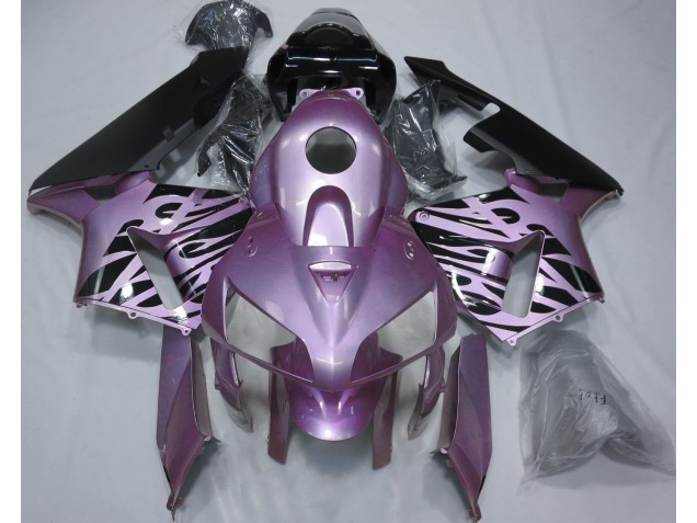 2005-2006 Rosaviolett Flamme CBR600RR Verkleidung