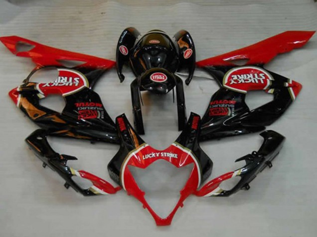 2005-2006 Schwarz Lucky Strike GSXR 1000 Verkleidung 2005-2006 Schwarz Lucky Strike GSXR 1000 Verkleidung