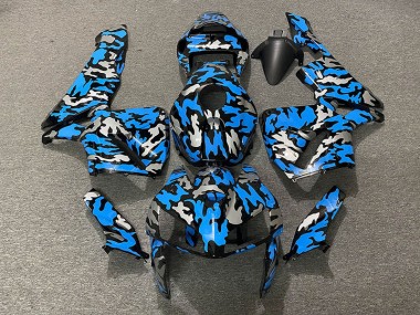 2005-2006 Tarnung & Blau CBR600RR Verkleidung