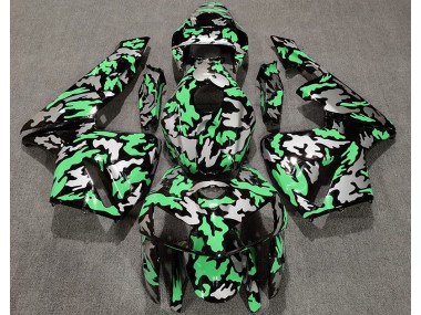 2005-2006 Tarnung & Hellgrün CBR600RR Verkleidung
