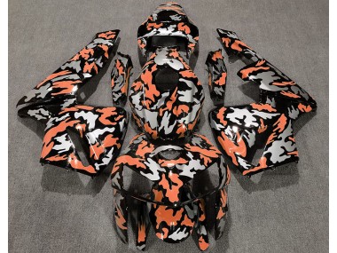 2005-2006 Tarnung & Hellorange CBR600RR Verkleidung