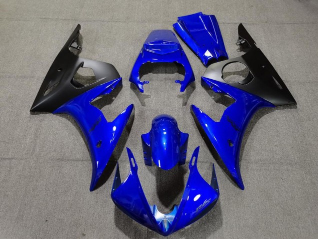 2005 Glänzend Blau & Schwarz R6 Verkleidung 2005 Glänzend Blau & Schwarz R6 Verkleidung
