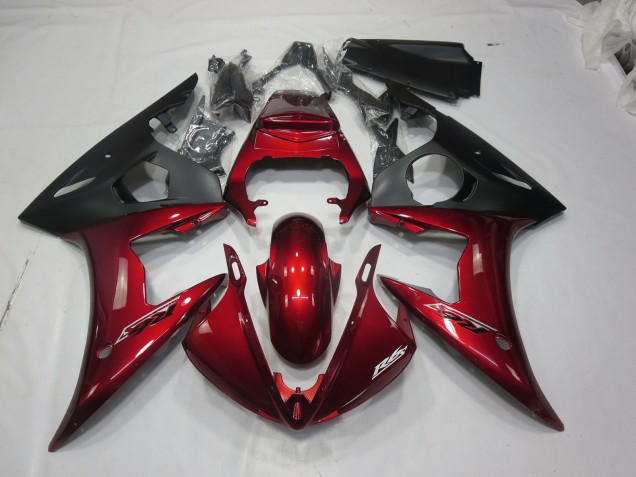 2005 Kastanienbraun Rot R6 Verkleidung 2005 Kastanienbraun Rot R6 Verkleidung