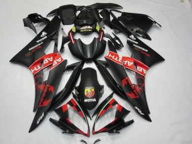 2006-2007 Abarth Matt Schwarz R6 Verkleidung