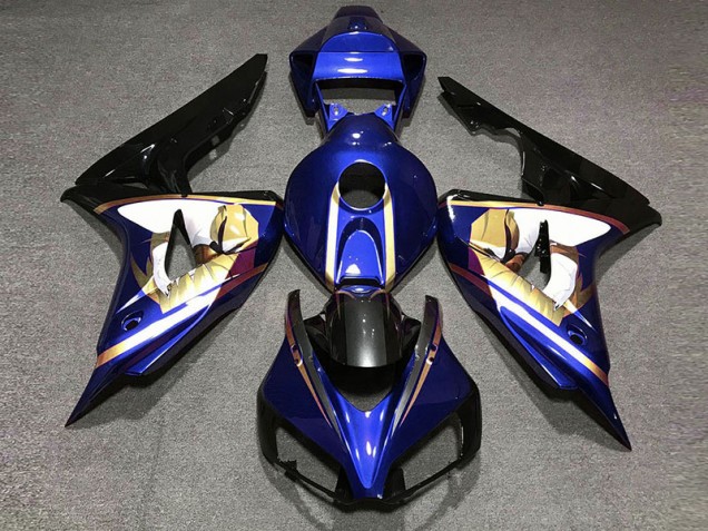 2006-2007 Blau & Orange Bull CBR1000RR Verkleidung 2006-2007 Blau & Orange Bull CBR1000RR Verkleidung