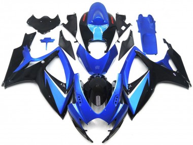 2006-2007 Blau & Schwarz Special GSXR 600-750 Verkleidung