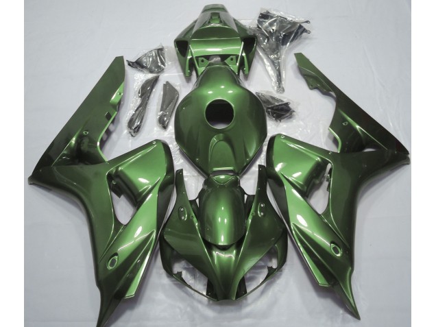 2006-2007 Einfarbig Waldgrün CBR1000RR Verkleidung