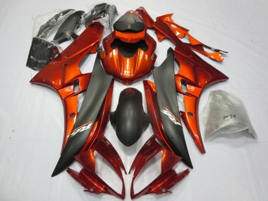 2006-2007 Gebranntes Orange R6 Verkleidung