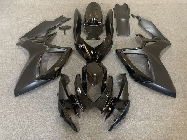 2006-2007 Glanz & Matt Schwarz GSXR 600-750 Verkleidung 2006-2007 Glanz & Matt Schwarz GSXR 600-750 Verkleidung
