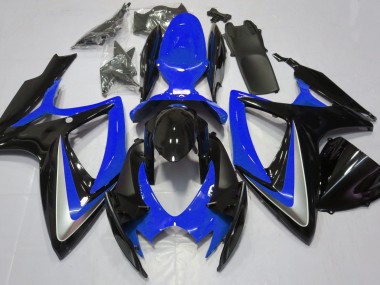 2006-2007 Glänzend Blau Ohne Abzeichen GSXR 600-750 Verkleidung