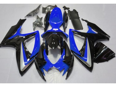2006-2007 Glänzend Blau Ohne Abzeichen GSXR 600-750 Verkleidung