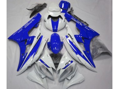 2006-2007 Glänzend Weiß & Blau R6 Verkleidung