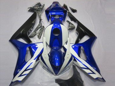 2006-2007 Glänzend Blau & Silber CBR1000RR Verkleidung