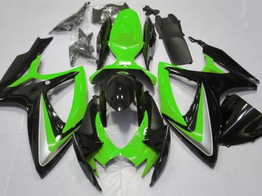 2006-2007 Glänzend Grün Ohne Abzeichen GSXR 600-750 Verkleidung