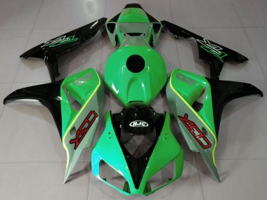2006-2007 Glänzend Grün & Schwarz Cbr-Stil CBR1000RR Verkleidung