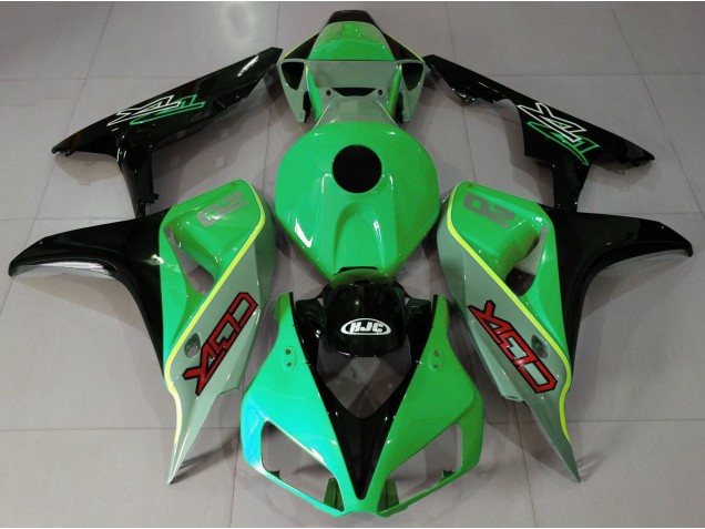 2006-2007 Glänzend Grün & Schwarz Cbr-Stil CBR1000RR Verkleidung 2006-2007 Glänzend Grün & Schwarz Cbr-Stil CBR1000RR Verkleidung