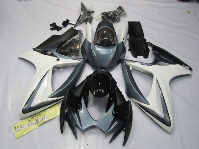 2006-2007 Grau & Weiß GSXR 600-750 Verkleidung 2006-2007 Grau & Weiß GSXR 600-750 Verkleidung