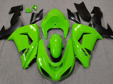 2006-2007 Grün ZX10R Verkleidung