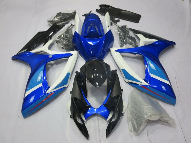 2006-2007 Hell- & Tiefes Blau GSXR 600-750 Verkleidung 2006-2007 Hell- & Tiefes Blau GSXR 600-750 Verkleidung