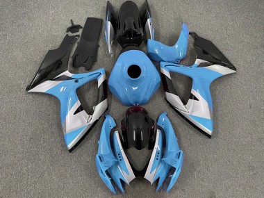 2006-2007 Hellblaues Design GSXR 600-750 Verkleidung
