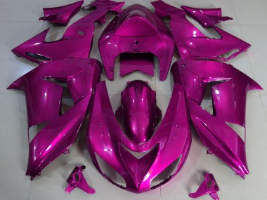 2006-2007 Hot Pink Schlicht ZX10R Verkleidung