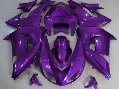 2006-2007 Lila Schlicht ZX10R Verkleidung