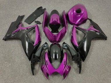2006-2007 Lila & Schwarz GSXR 600-750 Verkleidung