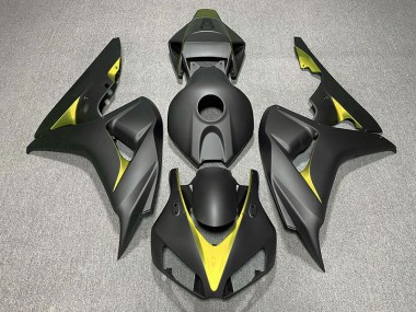 2006-2007 Matt Schwarz & Gelb CBR1000RR Verkleidung