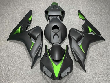 2006-2007 Matt Schwarz & Grün CBR1000RR Verkleidung