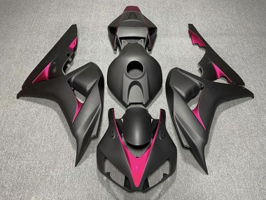 2006-2007 Matt Schwarz & Pink CBR1000RR Verkleidung