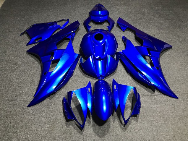 2006-2007 Metallic Blau Schlicht R6 Verkleidung 2006-2007 Metallic Blau Schlicht R6 Verkleidung