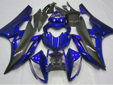 2006-2007 Metallic Blau & Schwarz R6 Verkleidung