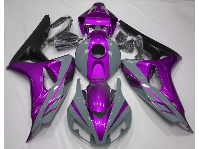 2006-2007 Nardo Grau & Lila CBR1000RR Verkleidung 2006-2007 Nardo Grau & Lila CBR1000RR Verkleidung