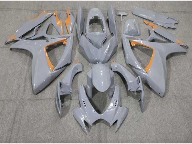 2006-2007 Nardo & Orangefarbener Rand GSXR 600-750 Verkleidung 2006-2007 Nardo & Orangefarbener Rand GSXR 600-750 Verkleidung