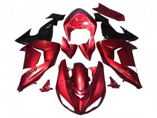 2006-2007 Rot Glänzend ZX10R Verkleidung 2006-2007 Rot Glänzend ZX10R Verkleidung