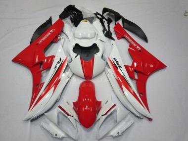 2006-2007 Rot Weiß OEM Stil R6 Verkleidung
