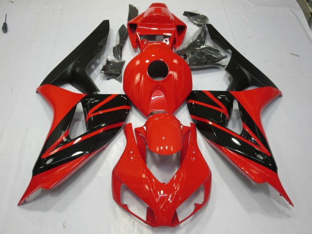 2006-2007 Rot & Schwarz CBR1000RR Verkleidung 2006-2007 Rot & Schwarz CBR1000RR Verkleidung