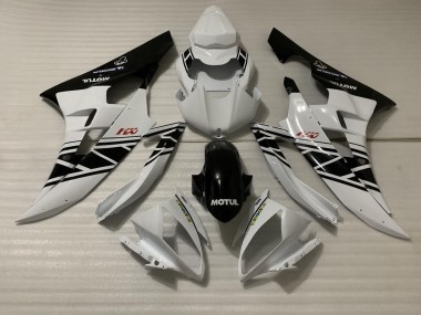 2006-2007 Weiß Schwarz Design R6 Verkleidung