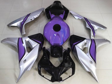 2006-2007 Silber & Lila Kundenspezifisch CBR1000RR Verkleidung