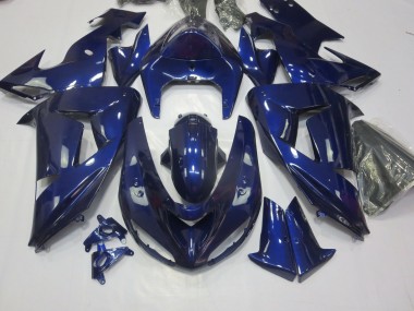 2006-2007 Tiefes Blau ZX10R Verkleidung