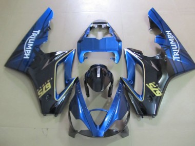 2006-2008 Blau & Schwarz Daytona 675 Verkleidung