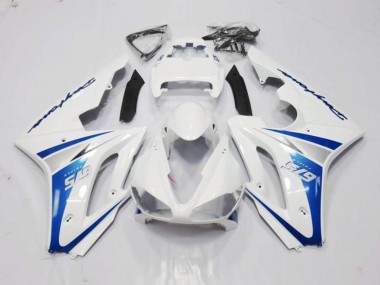 2006-2008 Weiß-Blau-Stil Daytona 675 Verkleidung