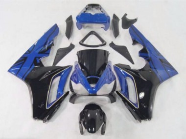 2006-2008 Blaue Flagge / Schwarz Daytona 675 Verkleidung